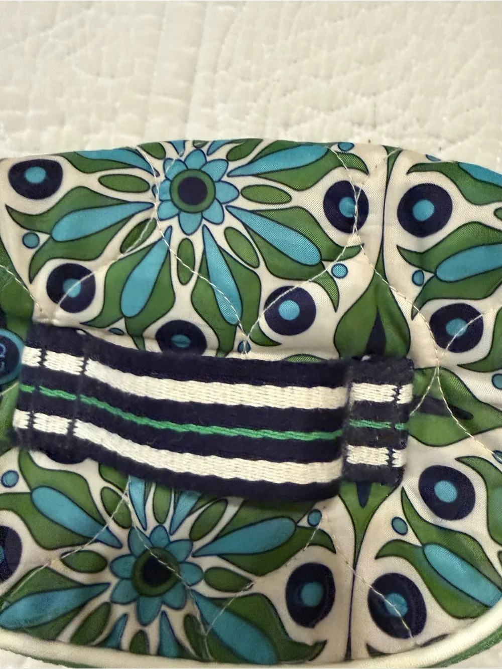 Cinda B Verde Bonita Quilted Jewelry Case